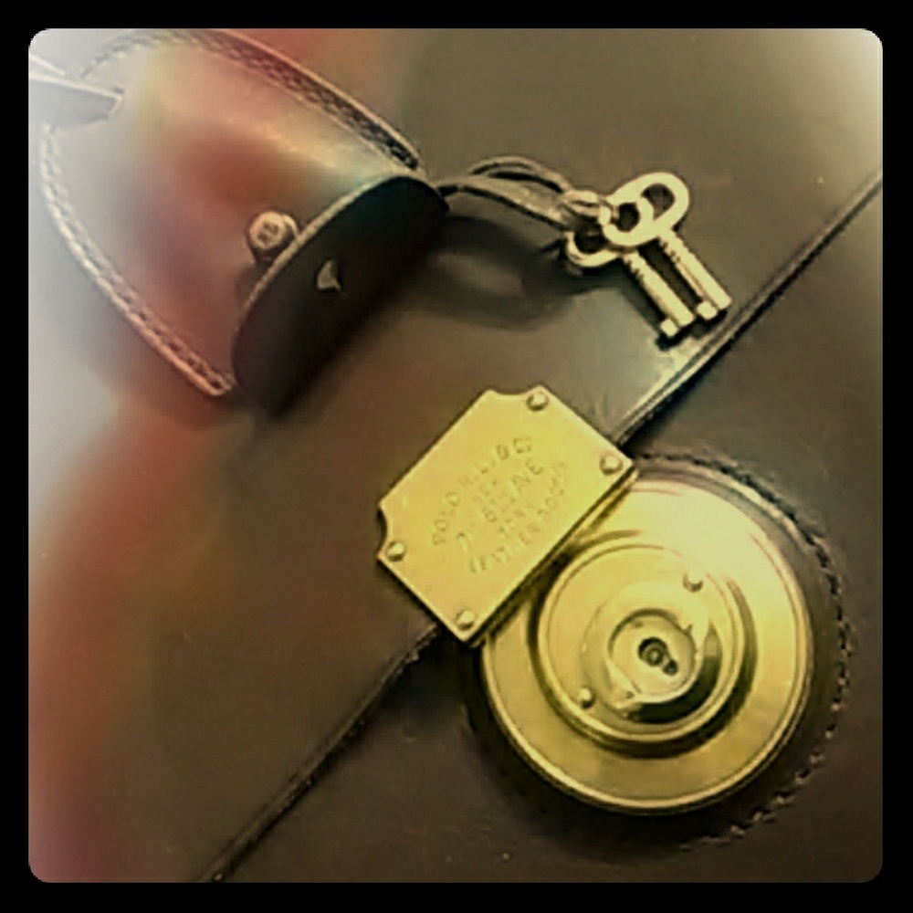 Ralph Lauren polo executive leather briefcase